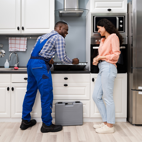 can you provide an estimate for cooktop repair before beginning any work in Neibert West Virginia